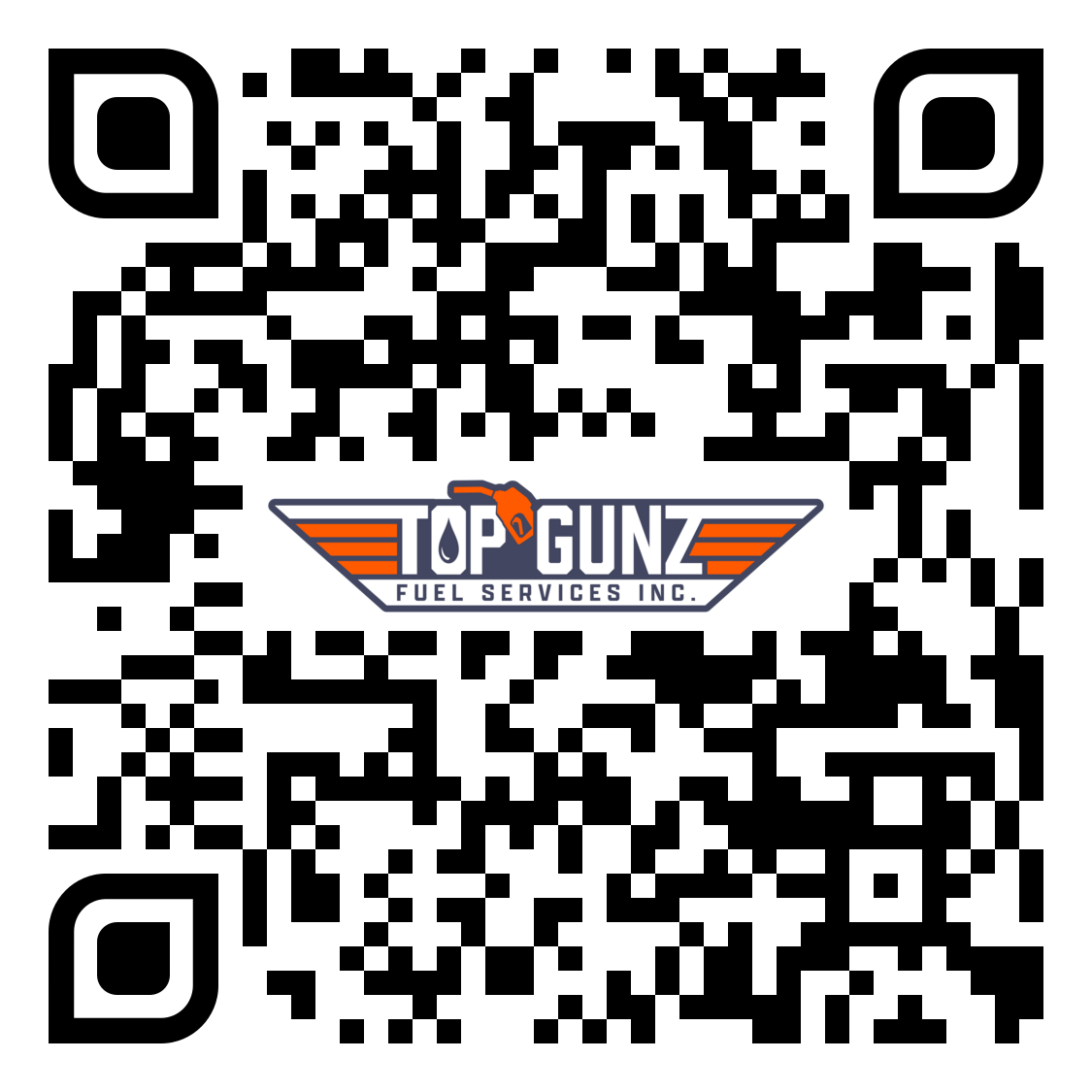 Scan this QR code to follow Top Gunz Fuel on Facebook